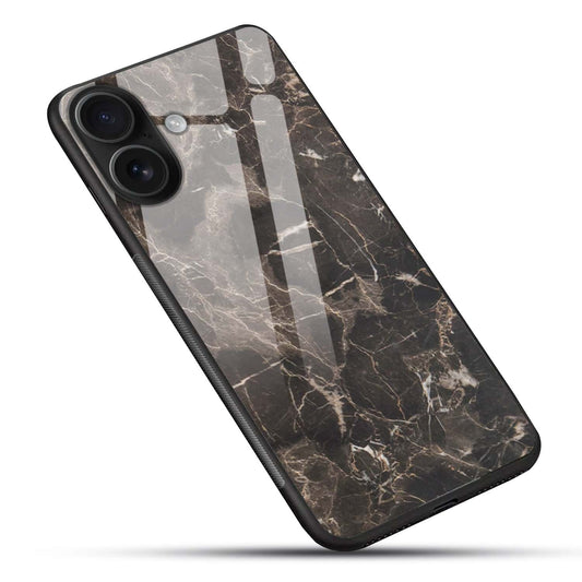 Luxury Black Marble Glass Case