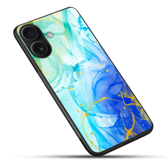 Ocean Luxe Marble Glass Case
