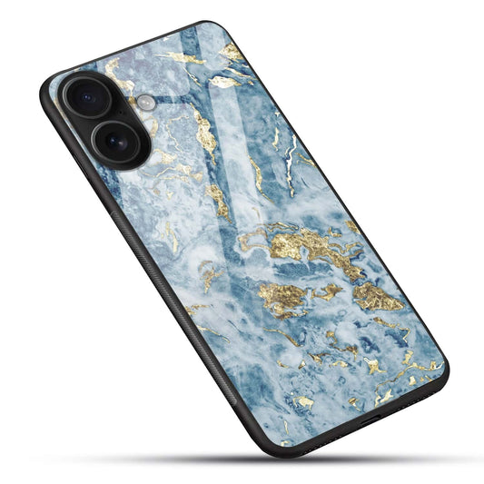 Blue Marble Luxury Glass Case