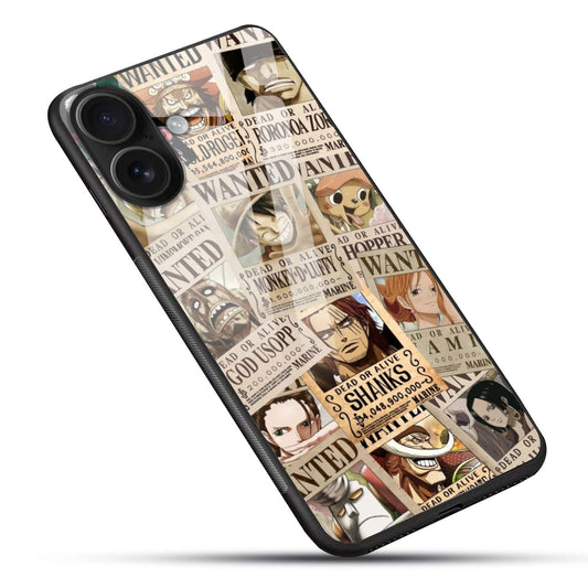 One Piece Wanted Poster Phone Case