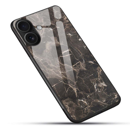 Luxury Black Marble Glass Case