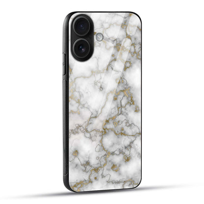 White Luxury Marble Glass Case