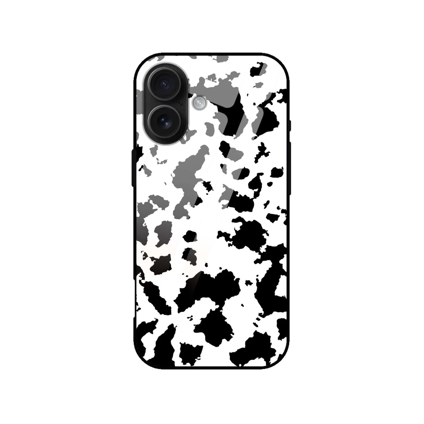 Aesthetic Animal Skin Design Case | Luxury Glass Back & Shockproof