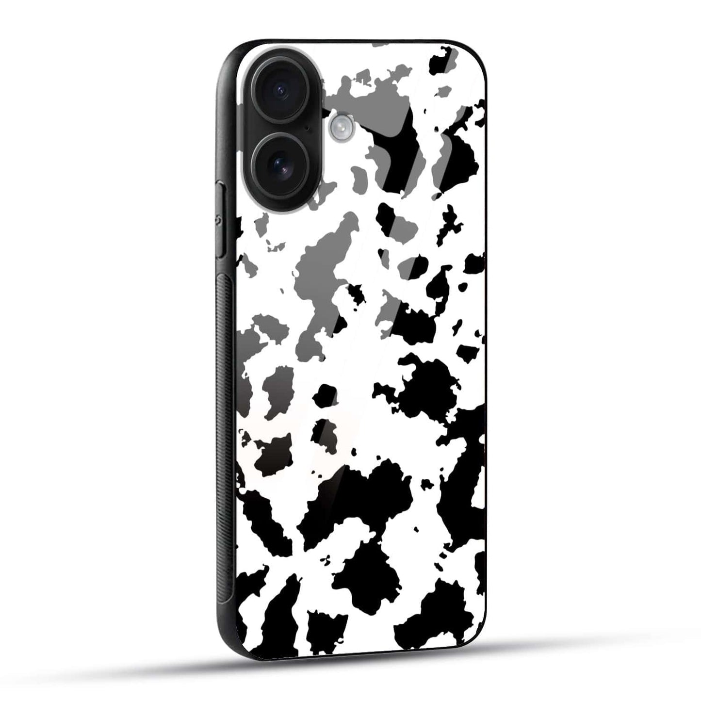 Aesthetic Animal Skin Design Case | Luxury Glass Back & Shockproof