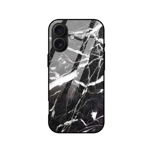 Luxury Black Marble Glass Case