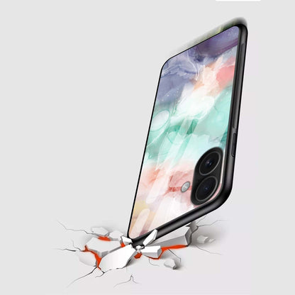 Pastel Watercolor Glass Case