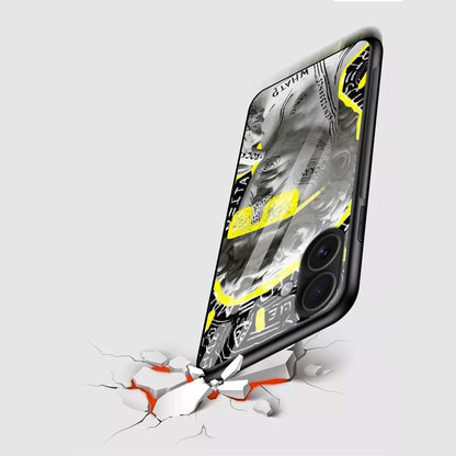 Graffiti David Art Glass Case