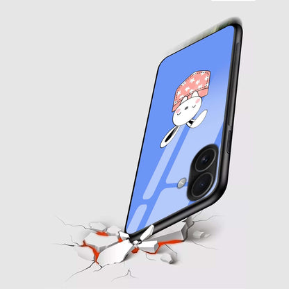 Cute Bunny Pocket Glossy Protective Case