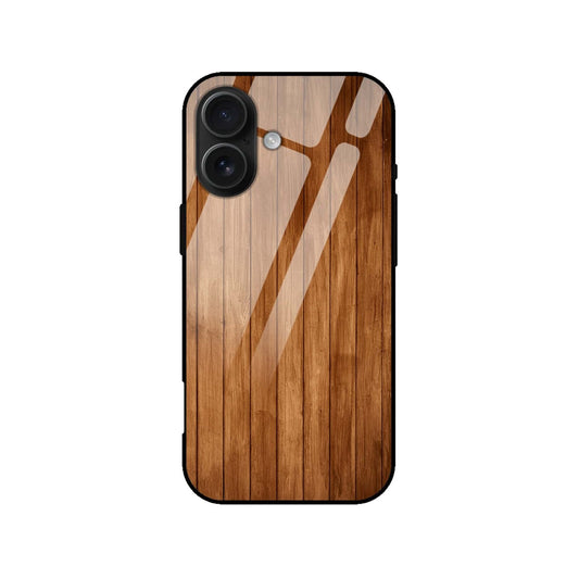 Wooden Texture Premium Glass Back Case