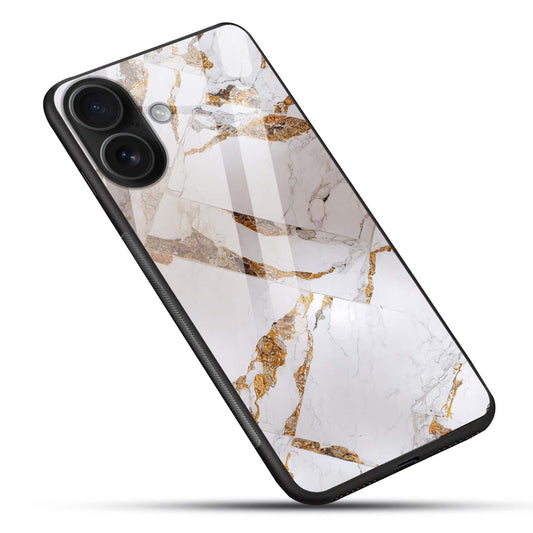 Luxury White & Gold Marble