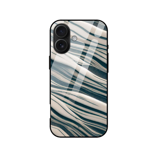 Wave Marble Glass Case