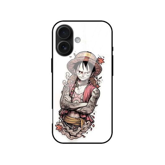 Anime Character Glass Phone Case