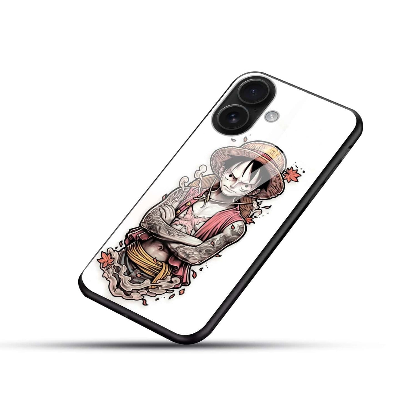 Anime Character Glass Phone Case